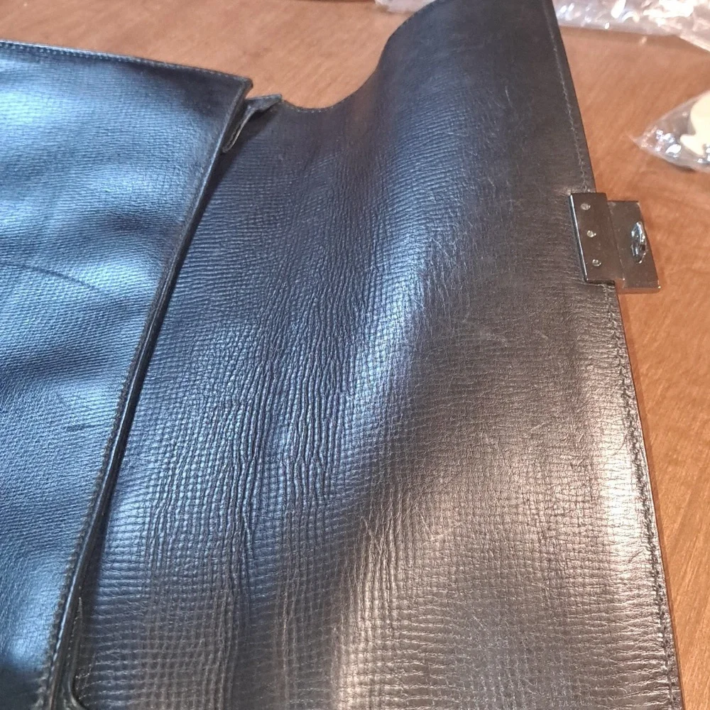 Gucci Black Leather Briefcase GREAT CONDITION
